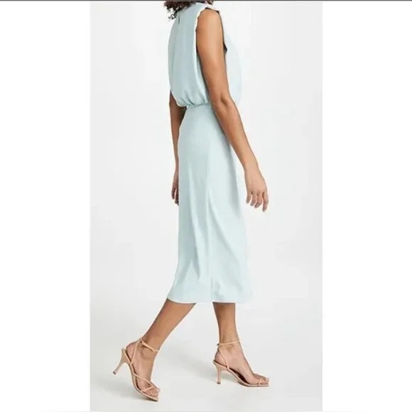 Amanda Uprichard KENT Dress in Mint Green - Picture 2 of 7